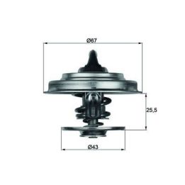 Termostat Frontera Voyager Jeep Grand Cherokee İçin (1995-2001) (79 °C) - MAHLE TX1879D