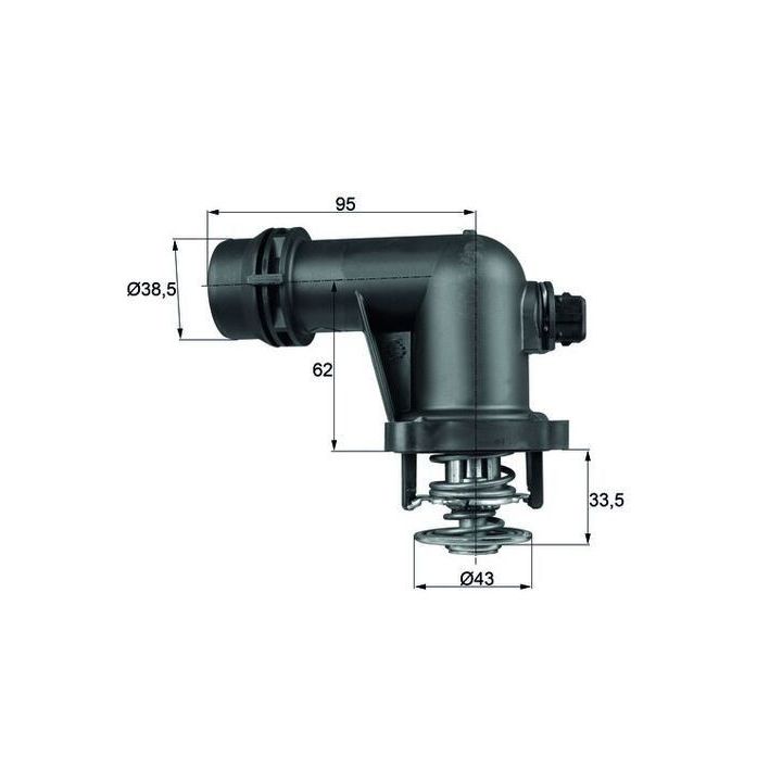 Termostat 105 °C BMW M43 Motorlu E36 E46 Serisi İçin - MAHLE TM15105