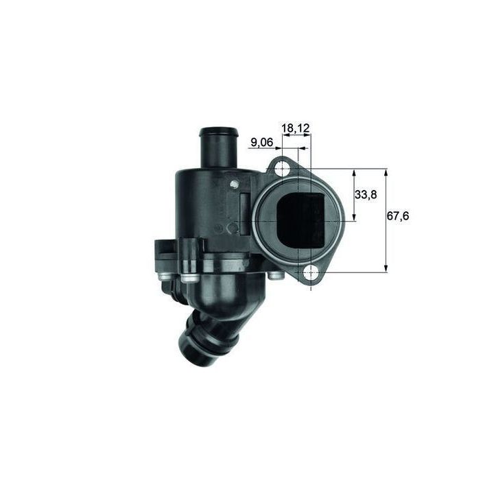 Termostat (Komple) 100 Derece Audi A4 A6 1.8 Turbo Motorlar İçin - MAHLE TM3100