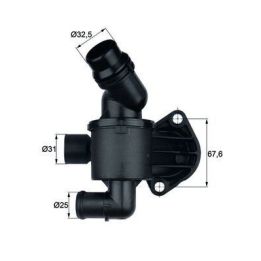 Termostat 87°C Audi A4 A5 A6 2.0 TDI İçin (2009-) - MAHLE TI3487