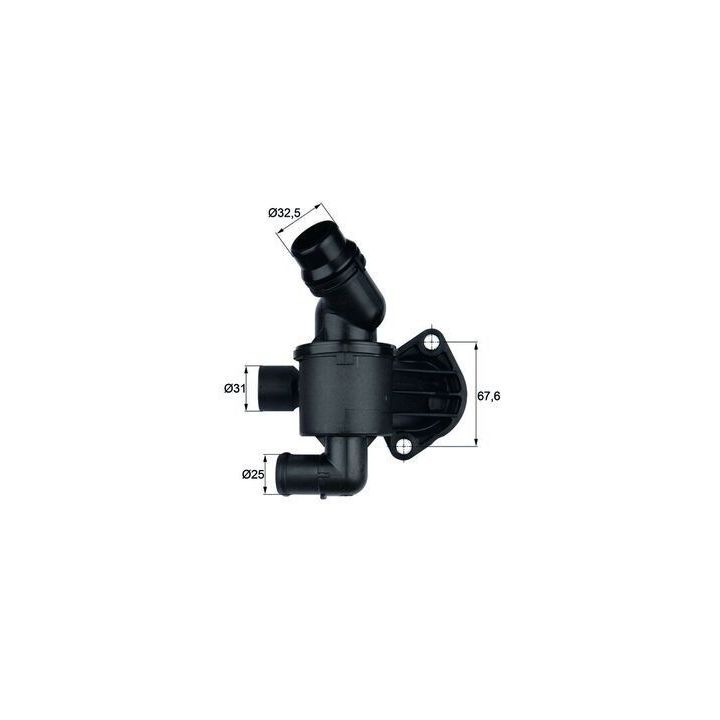 Termostat 87°C Audi A4 A5 A6 2.0 TDI İçin (2009-) - MAHLE TI3487