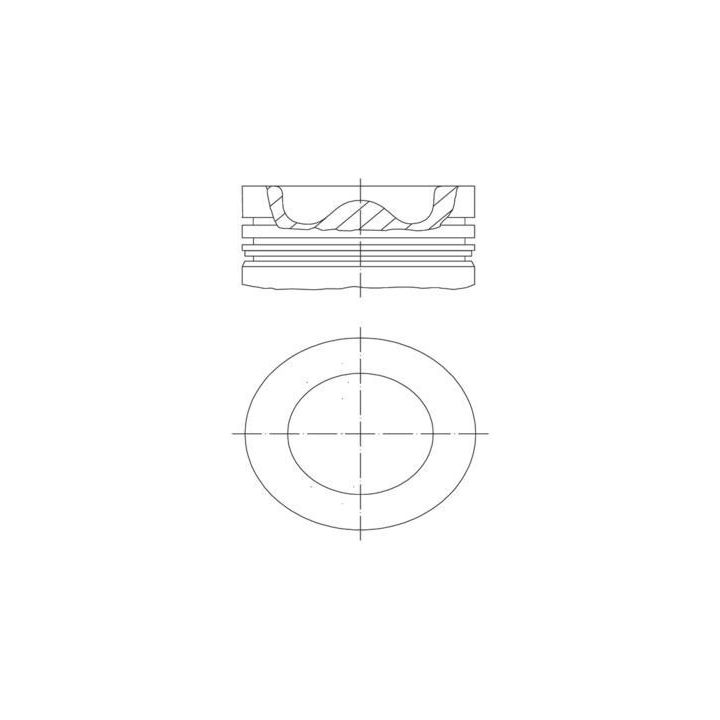 Piston Segman Polo Ibiza Toledo Fabia Rapid Audi A1 (+0.50) (CUSA CUSB CUTA CYZA CYZB Motor Kodları) (2014-) - MAHLE 028PI001520