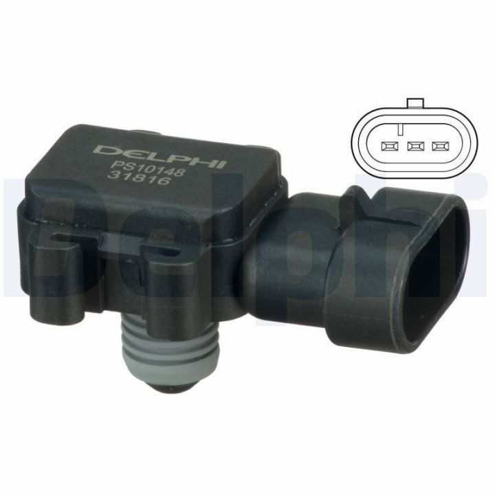MAP Sensörü Opel Astra Combo Corsa Y17DT İçin (2000-2005) - DELPHİ PS10148