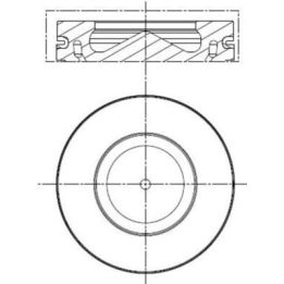 Piston Segman 84.5mm 184PS BMW N47 N F10 F20 F30 E90 E60 E92 F22 F80 F32 F34 F36 E83 E84 F25 F15 - MAHLE 081PI00113002