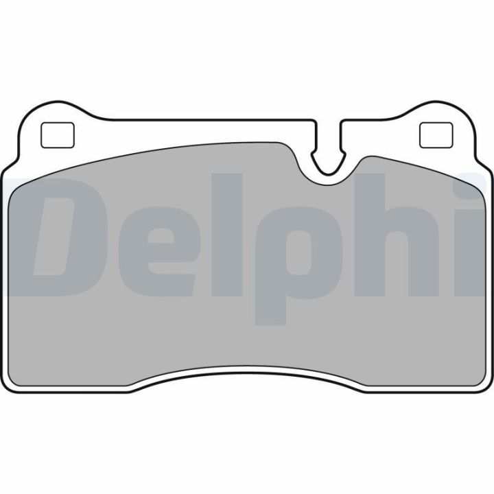 Ön Fren Balatası (132MM) Range Rover III İçin (2006-2012) - DELPHİ LP2009