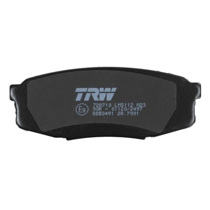 Toyota Land Cruiser 200 Arka Disk Balata (2007-) - TRW GDB3491